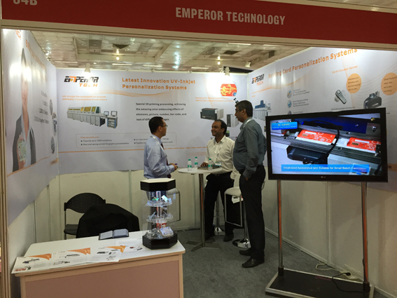 雄帝攜新產品亮相2014印度智能卡展