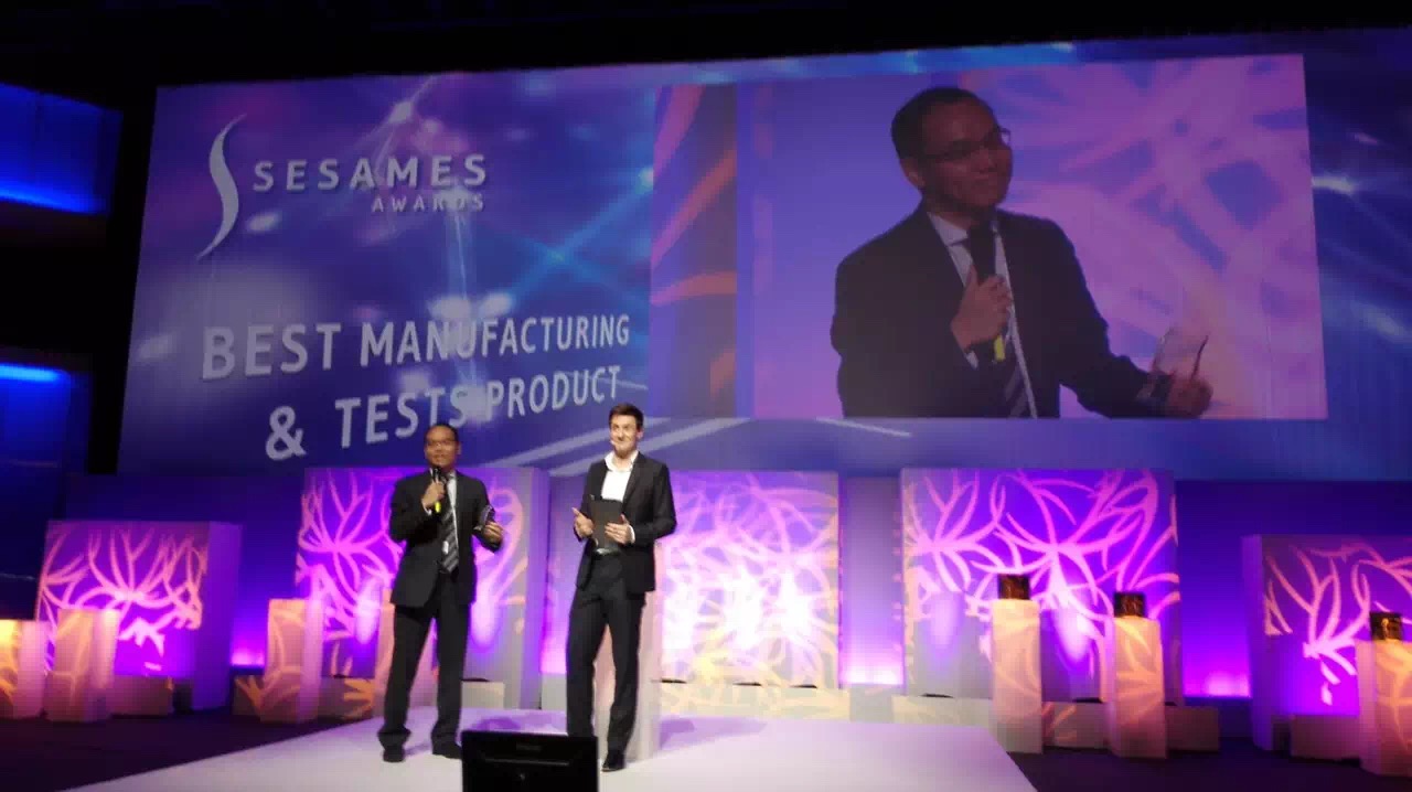 雄帝產品榮膺2015法國SESAMES AWARDS大獎！